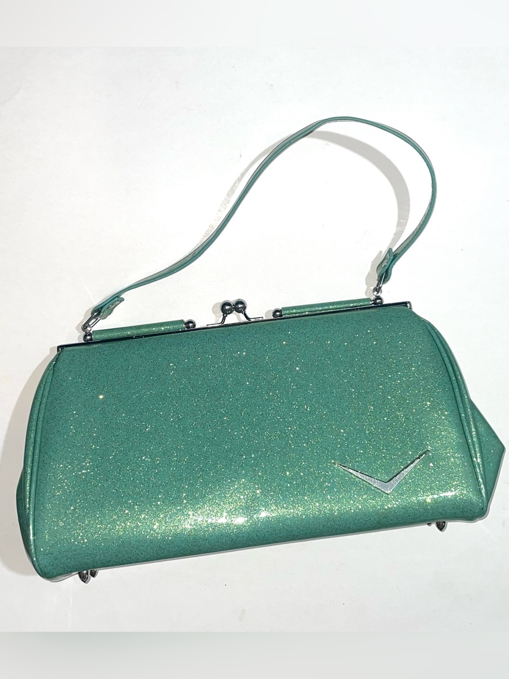 Lux DeVille V8 Mint Retro Vintage Style Purse